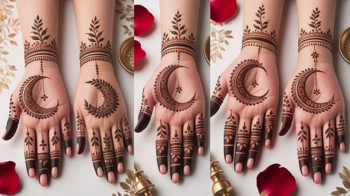 Chand Raat Mehndi Design 2026 Simple Beautiful and Easy Ideas for the Most Magical Night of Eid - Chand Raat Mehndi Design 2026