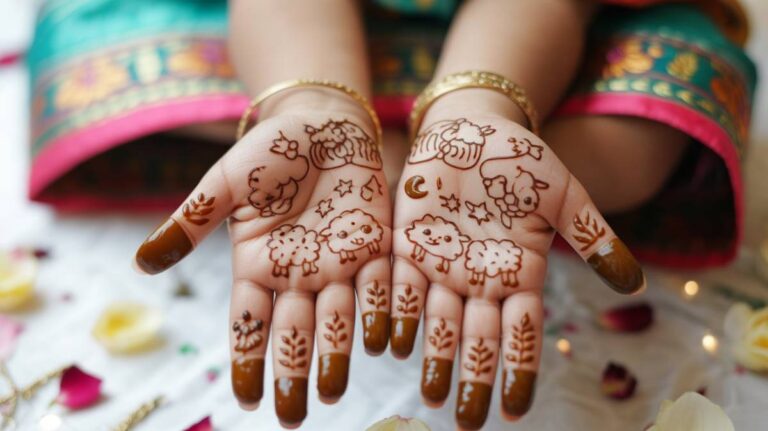 Kids Mehndi Design for Eid ul Adha 2026 Most Adorable and Quick Bakra Eid Patterns - Kids Mehndi Design for Eid ul Adha 2026