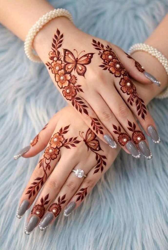 Unique Arabic Mehndi 