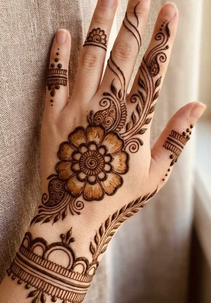 Arabic Mehndi Design