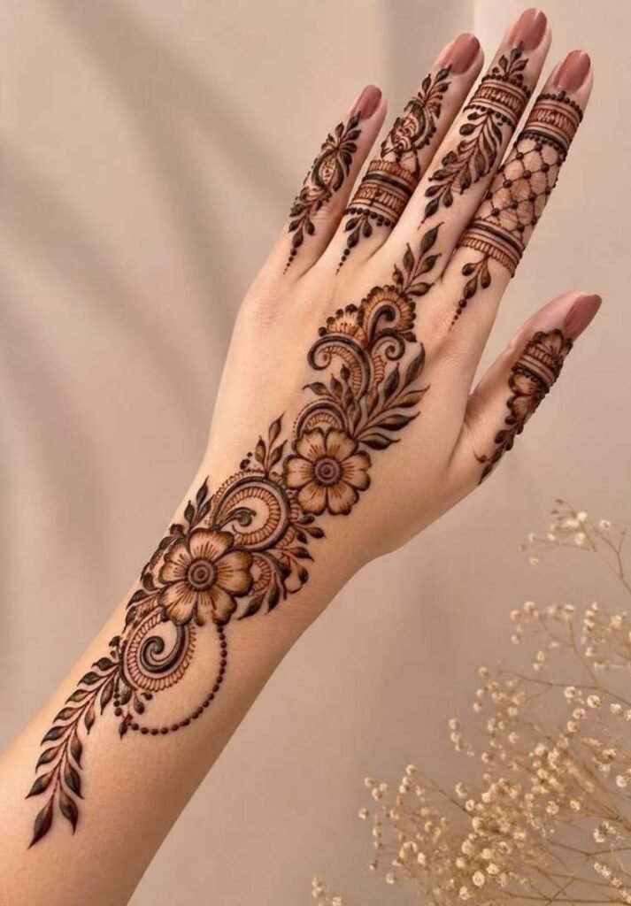 Arabic Mehndi Design