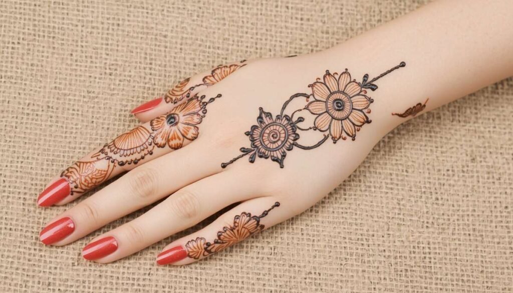 Elements That Define a Modern Instagram-Worthy Mehndi Design