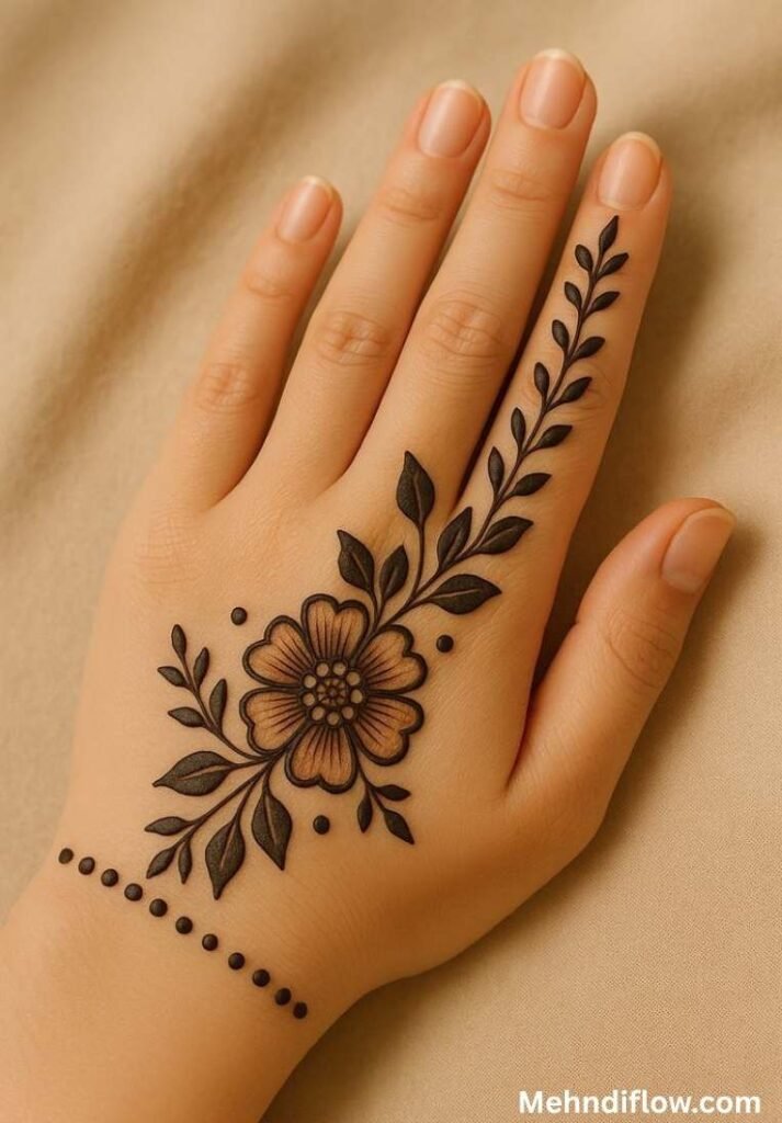 Finger Mehndi Design