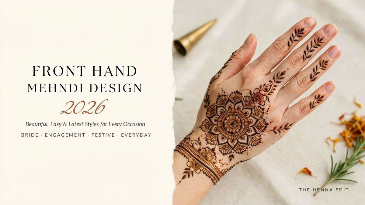 Front Hand Mehndi Design