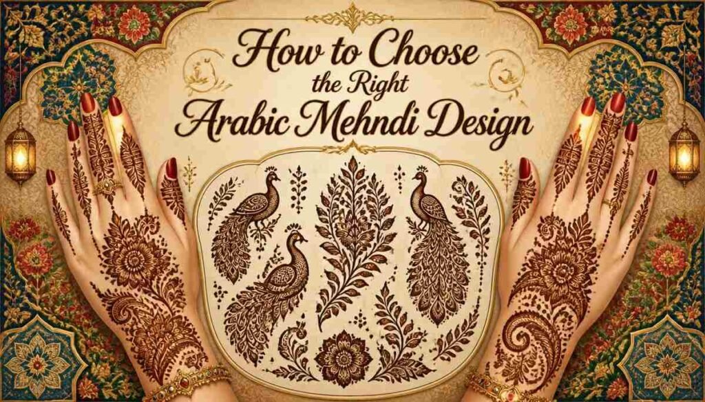 How to Choose the Right Arabic Mehndi Design