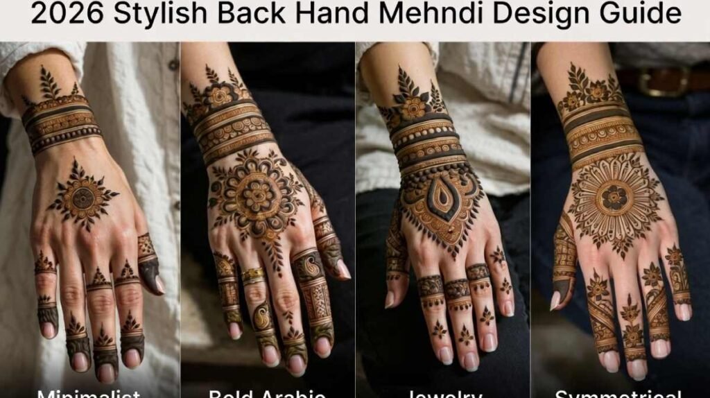 How to Choose the Right Stylish Back Hand Mehndi Design
