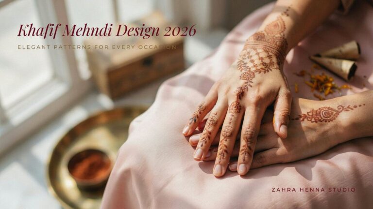 Khafif Mehndi Design 2026 Elegant Patterns for Every Occasion - Khafif Mehndi Design