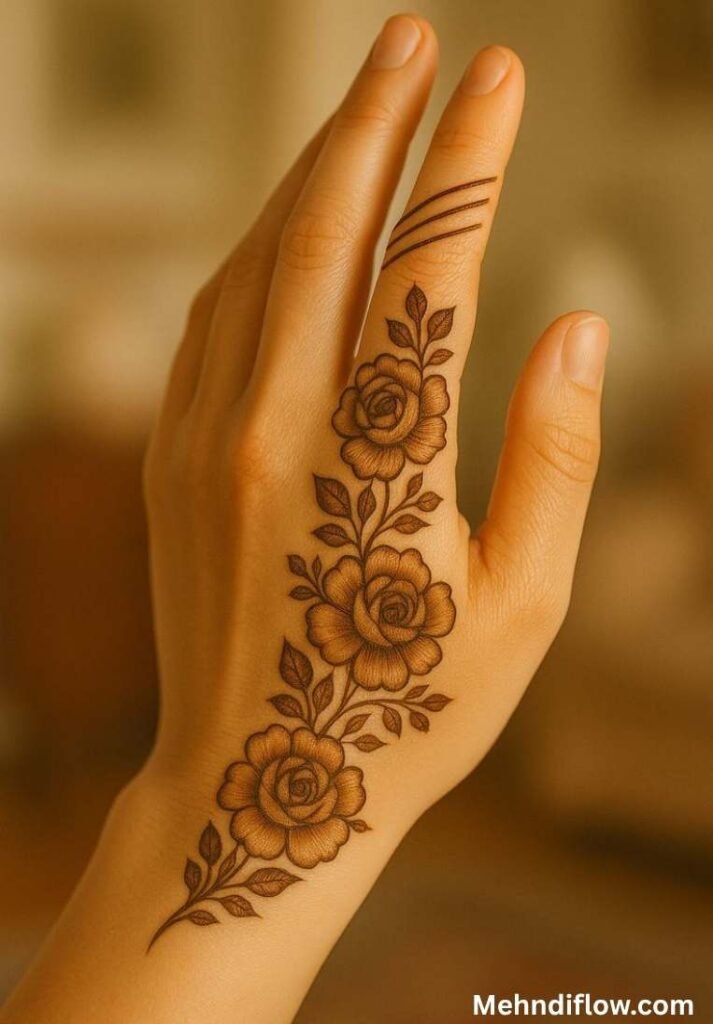  Shaded Mehndi Design