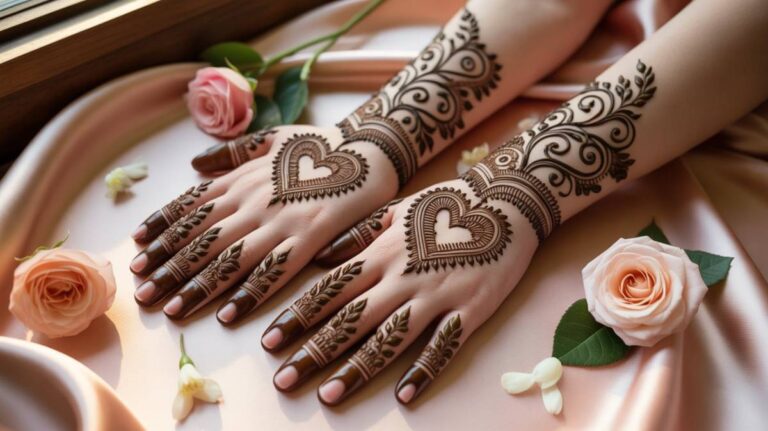 The Ultimate Guide to Romantic Love Heart Mehndi Designs for 2026 - Romantic Love Heart Mehndi Designs