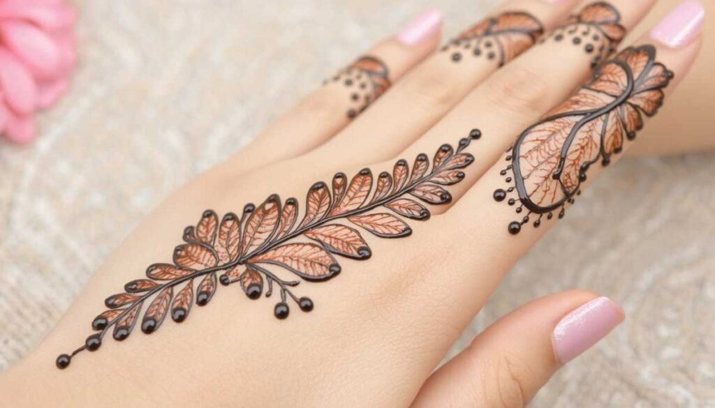 What Makes a Leaf Mehndi Design Look Unique