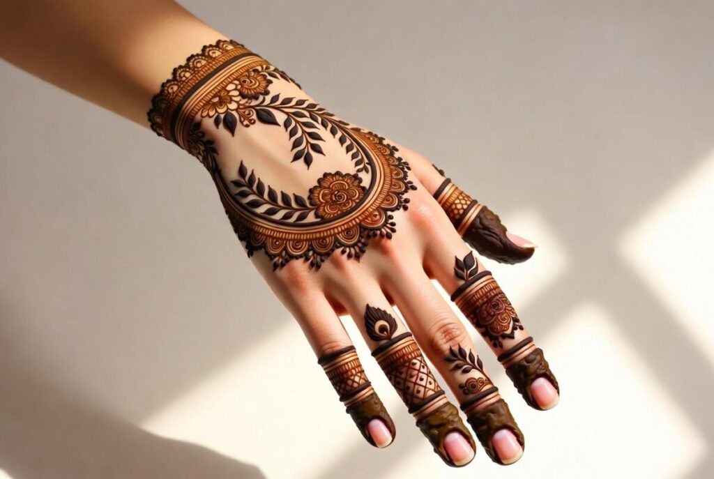 Why Stylish Back Hand Mehndi Designs Are So Popular