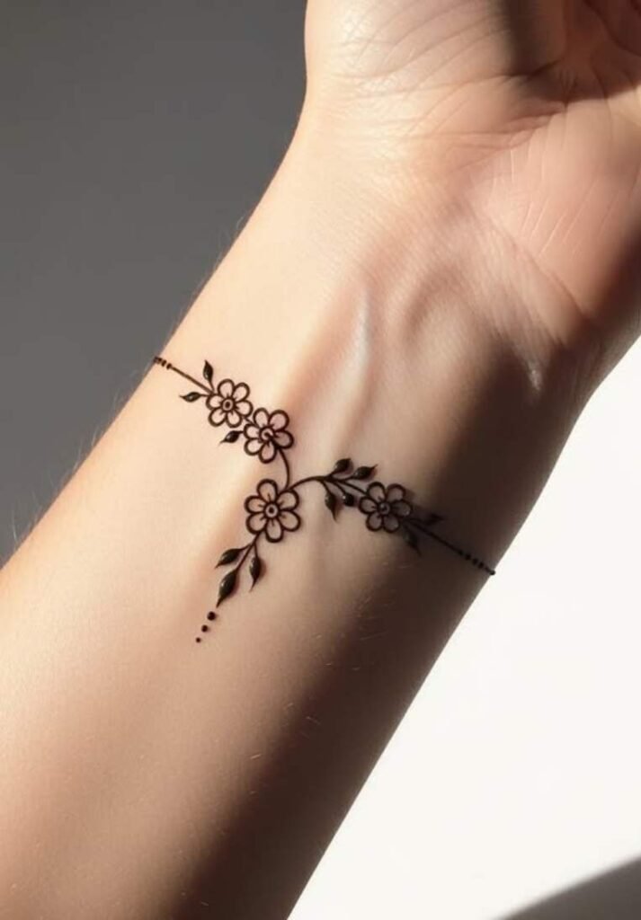 Bracelet Henna Design