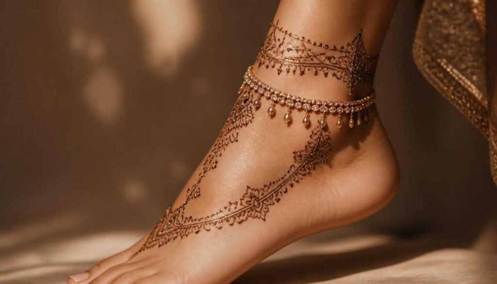 Ankle Only  Subtle and Jewelry-Like