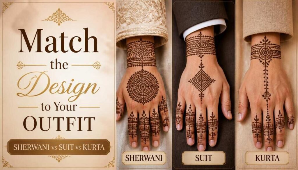 Match the Design to Your Outfit Sherwani vs Suit vs Kurta
