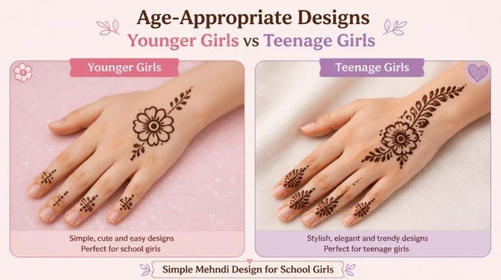 Mistakes School Girls Make With Mehndi
