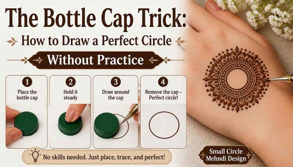 The Bottle Cap Trick How to Draw a Perfect Circle Without Practice
