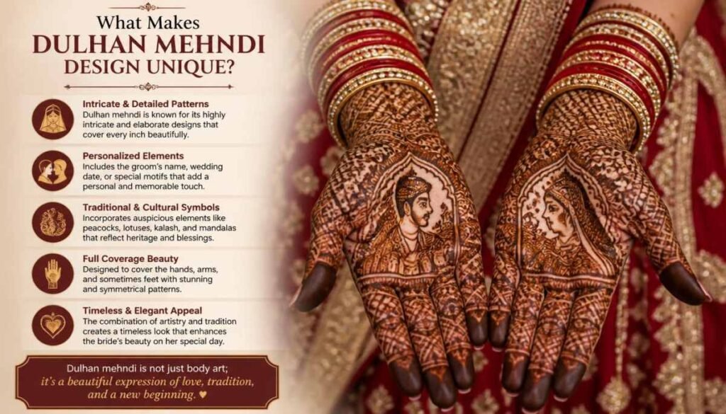 What Makes Dulhan Mehndi Design Unique-Dulhan Mehndi Design