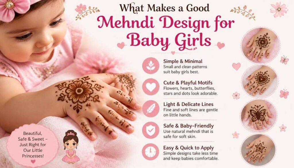 What Makes a Good Mehndi Design for Baby Girls