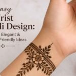 Easy Wrist Mehndi Design Simple,
