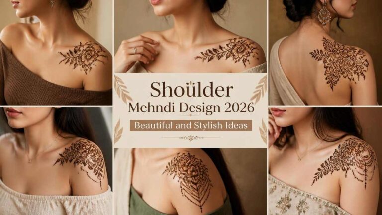 Shoulder Mehndi Design Ideas 2026: Beautiful & Stylish Patterns